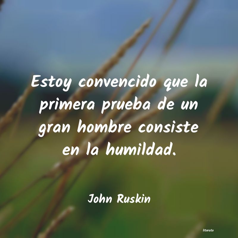 frases de John Ruskin