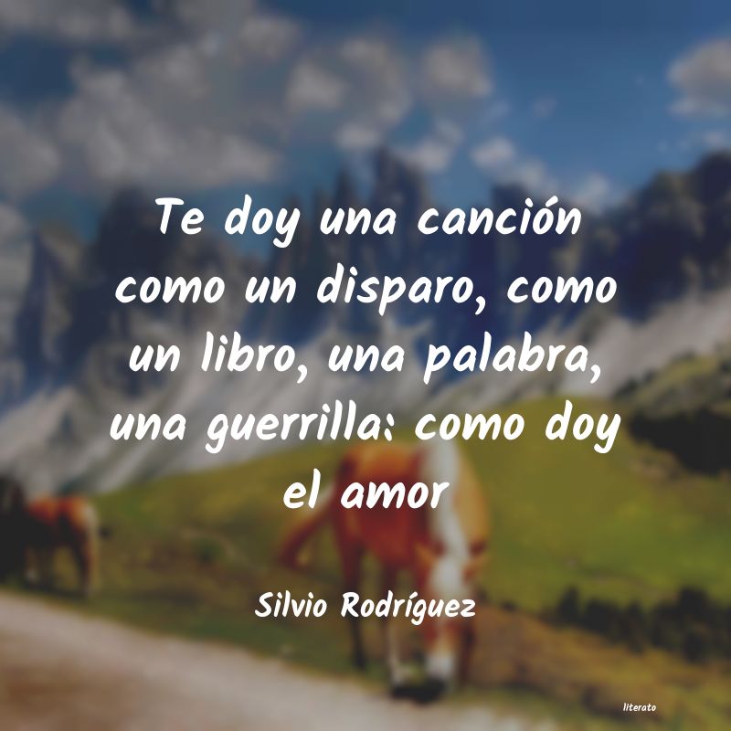 Frases de Silvio Rodríguez