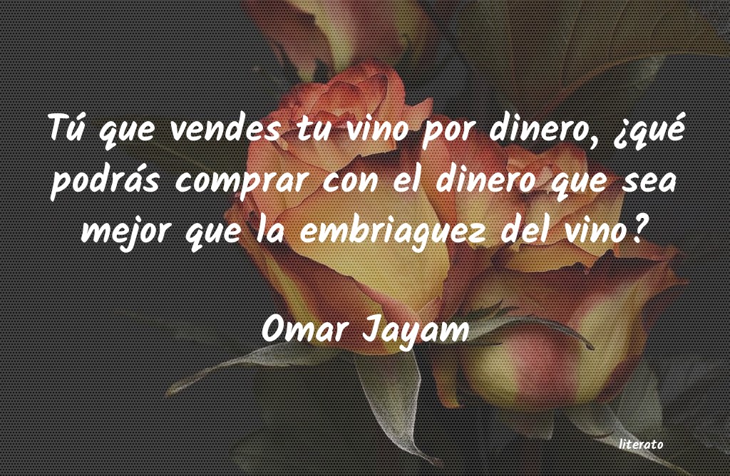 Frases de Omar Jayam