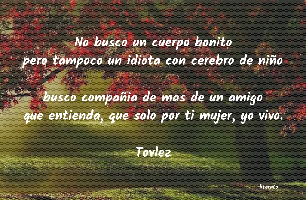 Frases de Tovlez