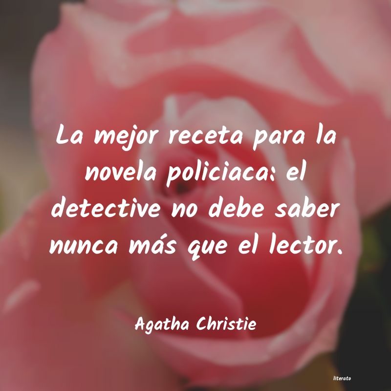 Frases de Agatha Christie