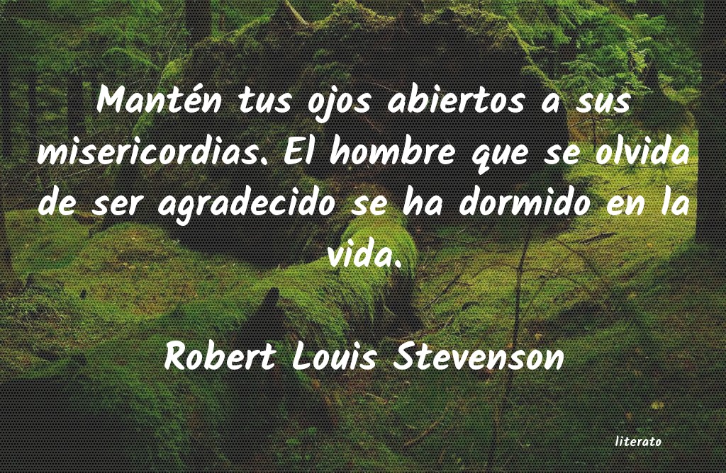 Frases de Robert Louis Stevenson