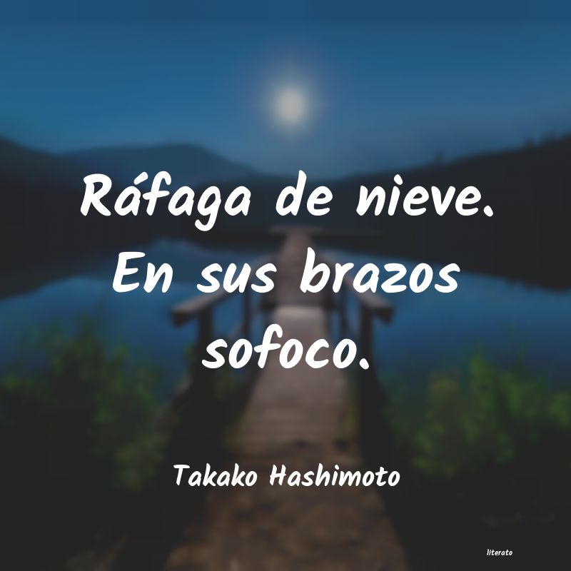 frases de Takako Hashimoto
