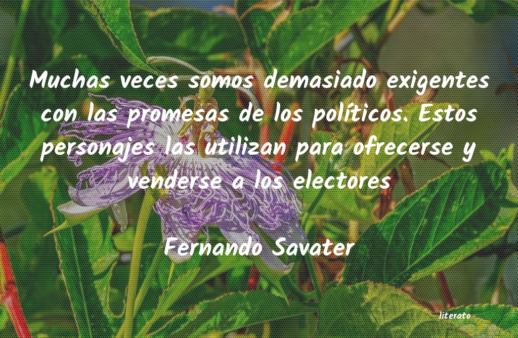 Frases de Fernando Savater