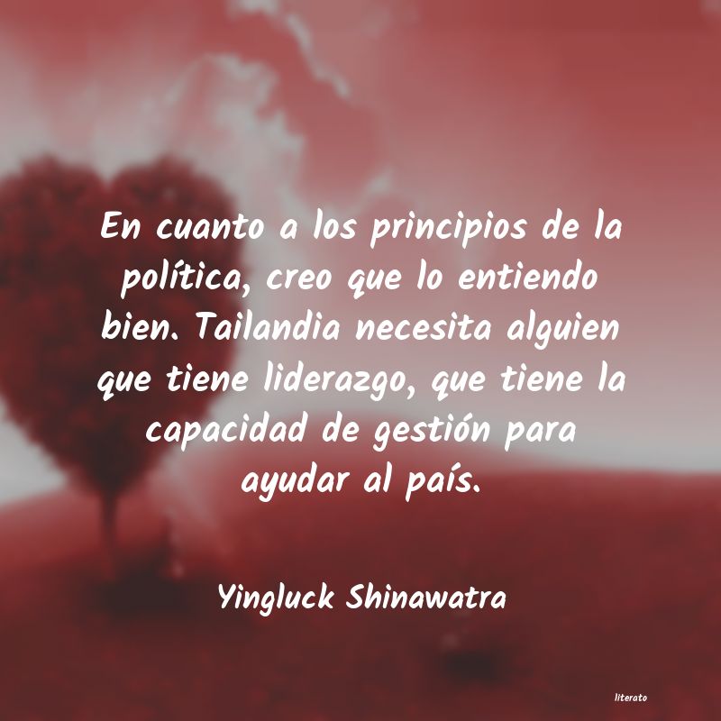 Frases de Yingluck Shinawatra