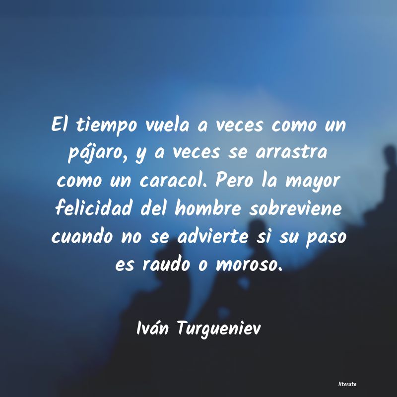 frases de Iván Turgueniev