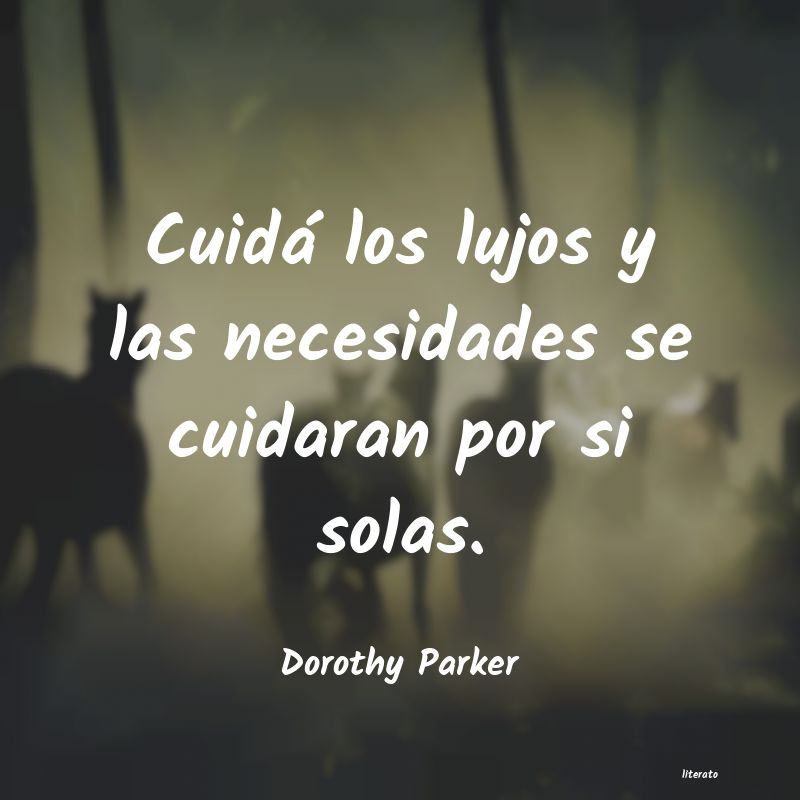 Frases de Dorothy Parker