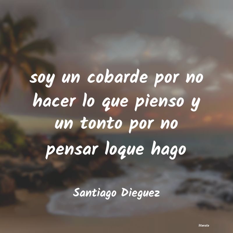 Frases de Santiago Dieguez