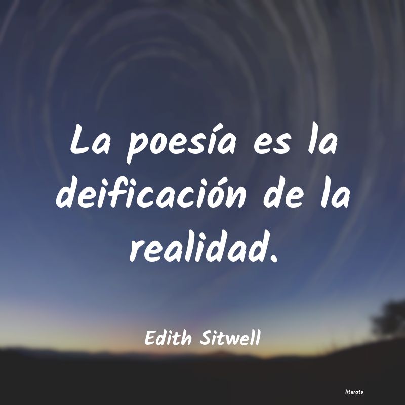 Frases de Edith Sitwell