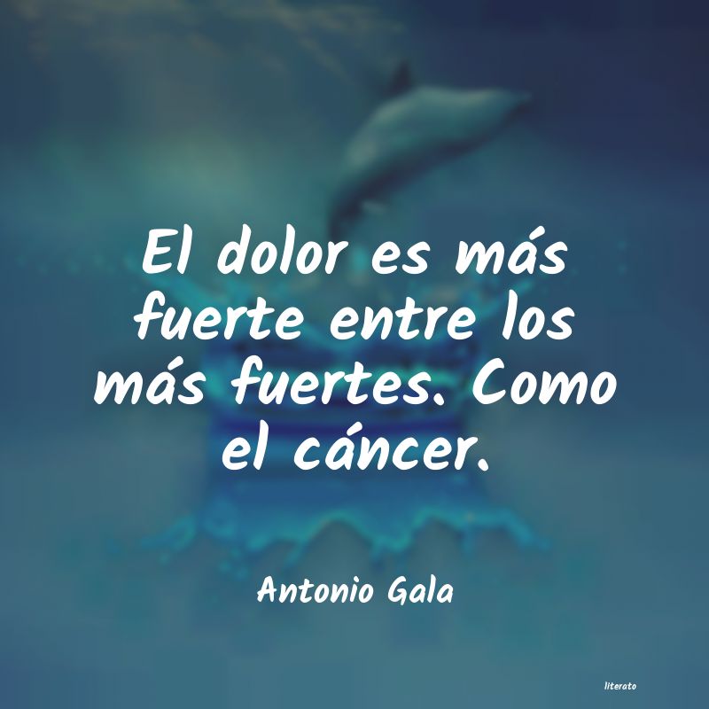 frases para un enfermo de cancer