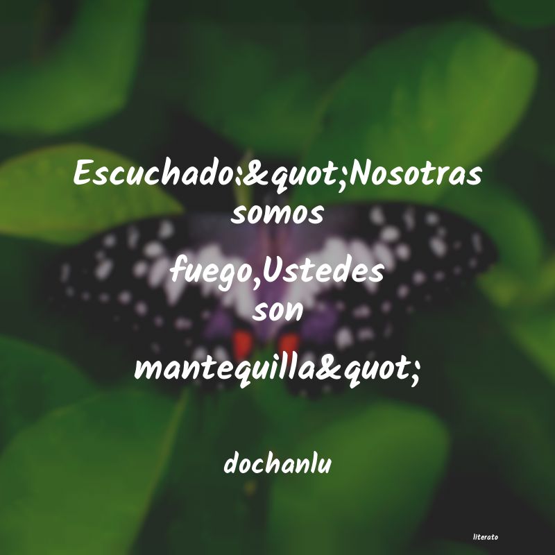 Frases de dochanlu