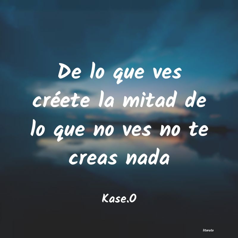 Frases de Kase.O