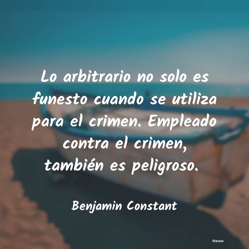 Frases de Benjamin Constant