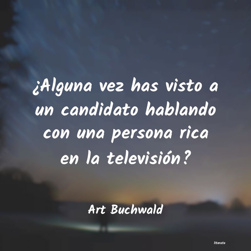 frases de Art Buchwald