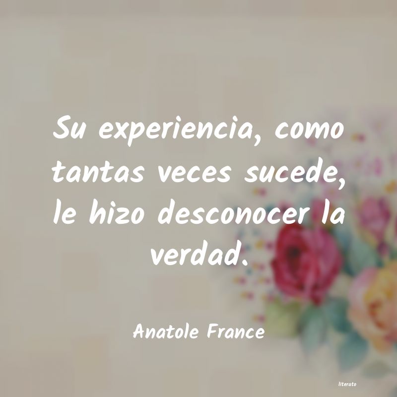frases de Anatole France