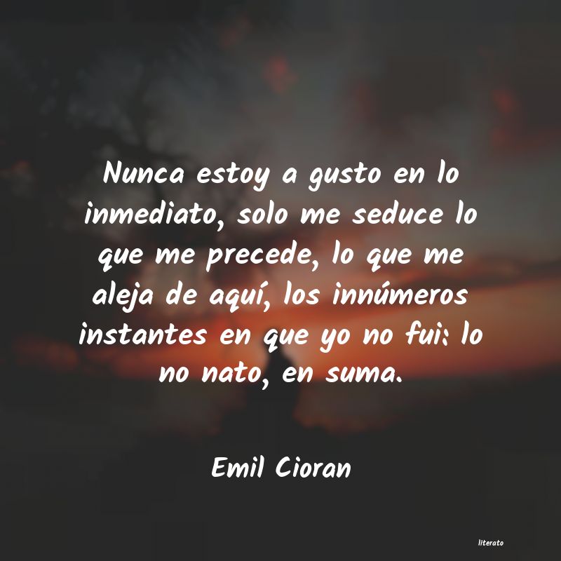 frases de Emil Cioran