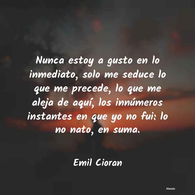 Frases de Emil Cioran