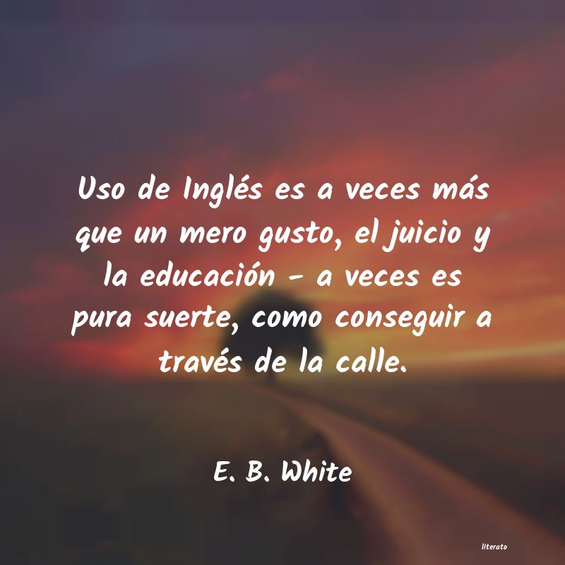 frases de E. B. White