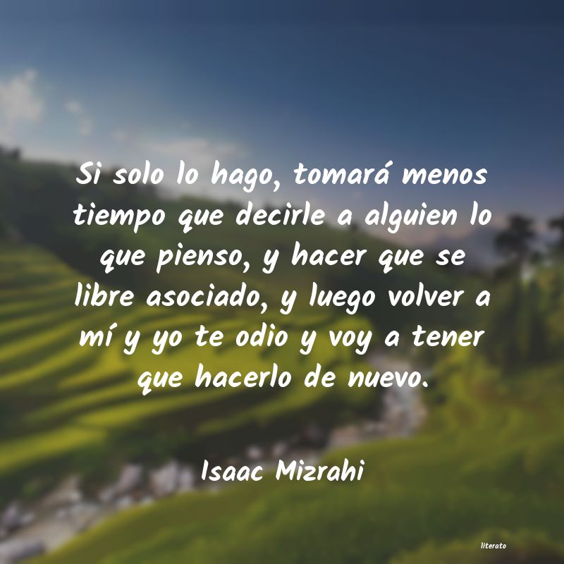 frases de Isaac Mizrahi