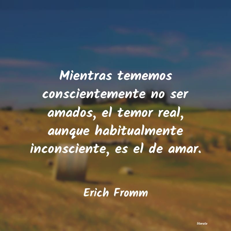 Frases de Erich Fromm