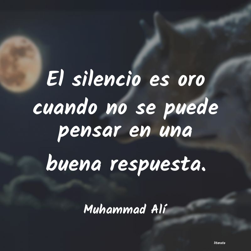 Frases de Muhammad Alí