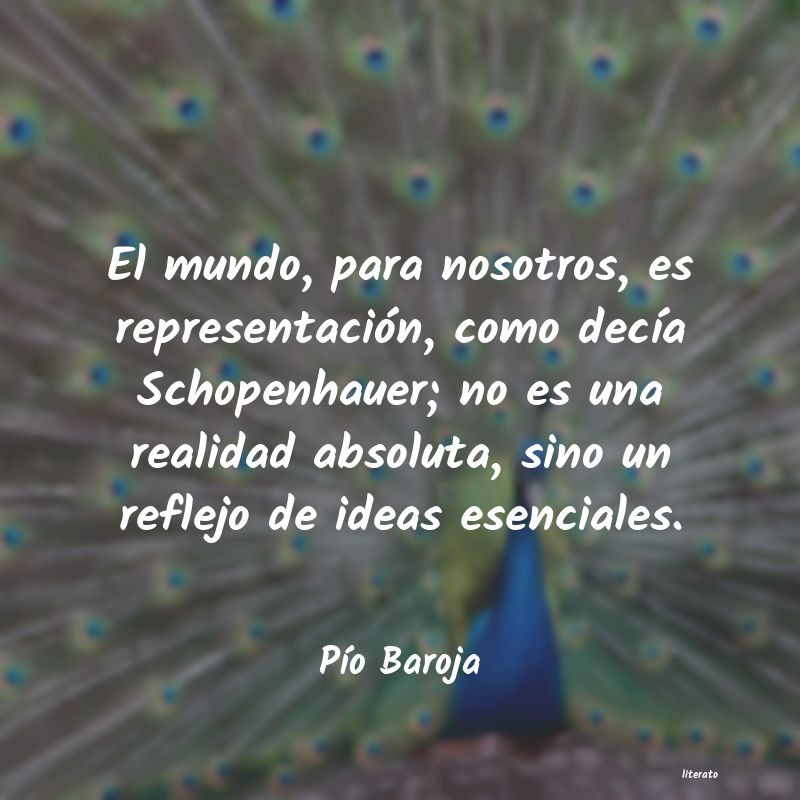 frases de PÃo Baroja