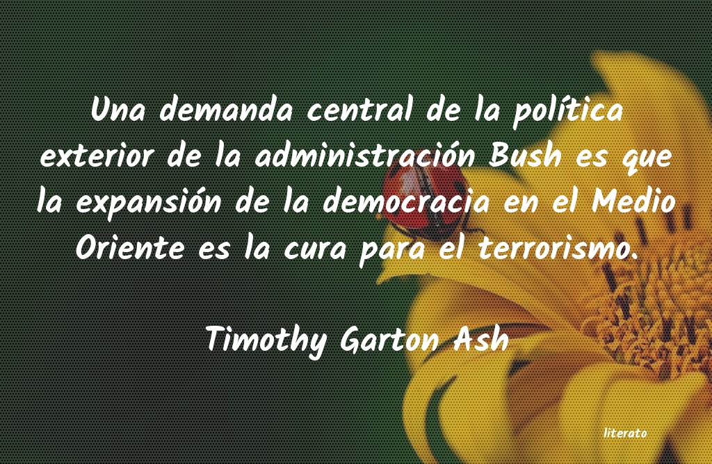 frases de Timothy Garton Ash