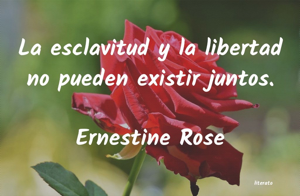 frases de Ernestine Rose