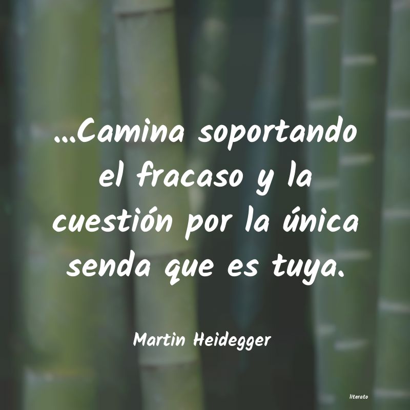 Frases de Martin Heidegger