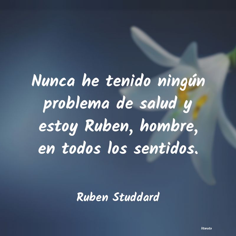 frases de Ruben Studdard