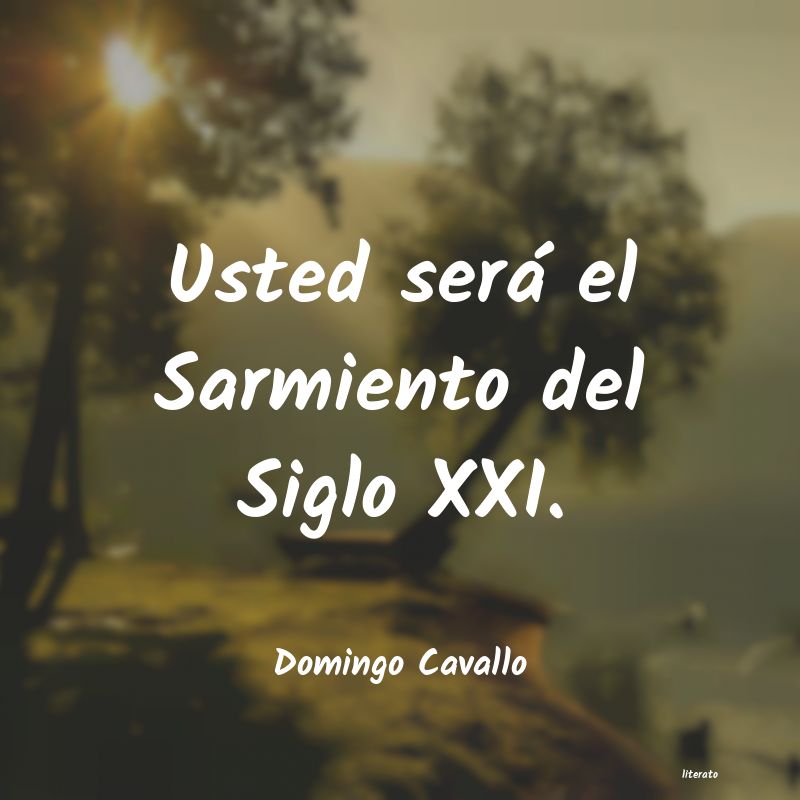 frases de Domingo Cavallo