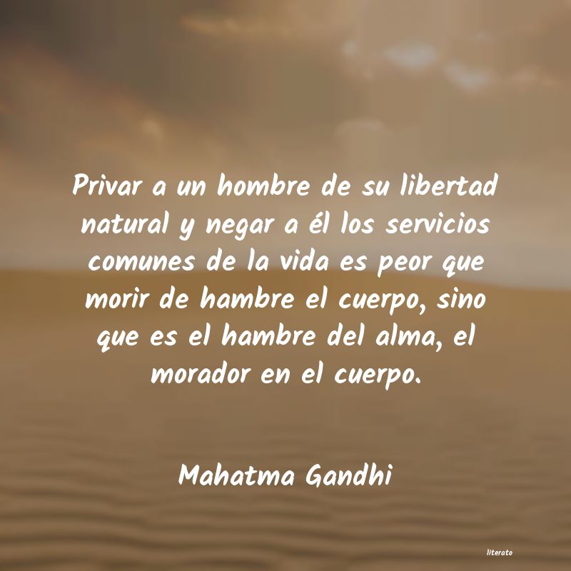 Frases de Mahatma Gandhi