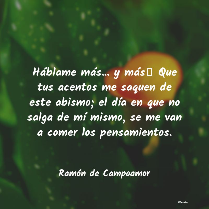 frases de Ramón de Campoamor