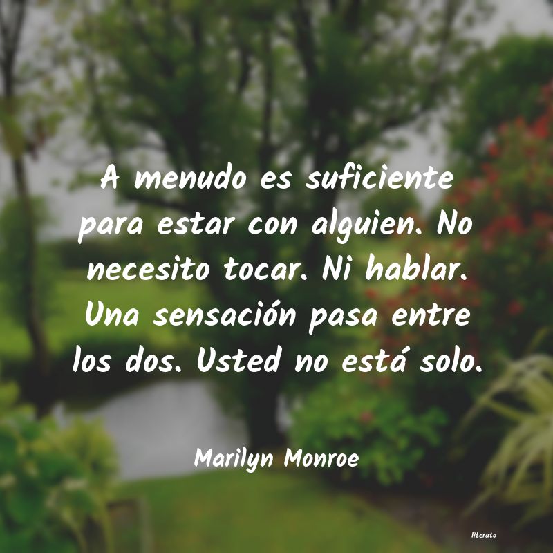 frases de Marilyn Monroe
