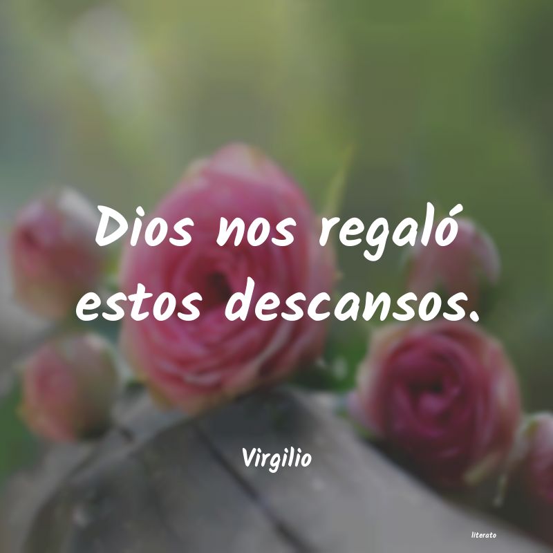 frases de Virgilio