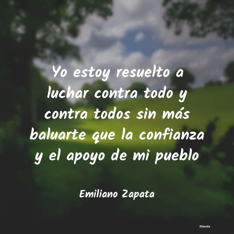 Frases de Emiliano Zapata