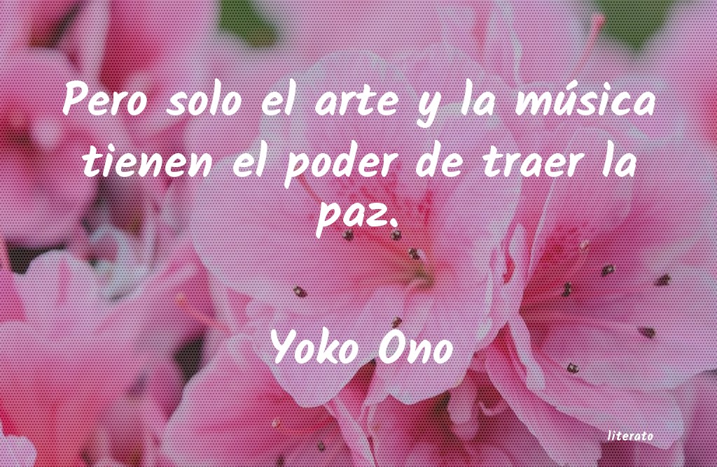 frases de Yoko Ono