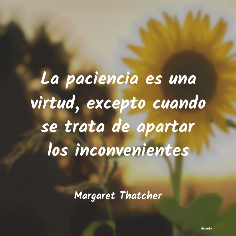 frases de Margaret Thatcher