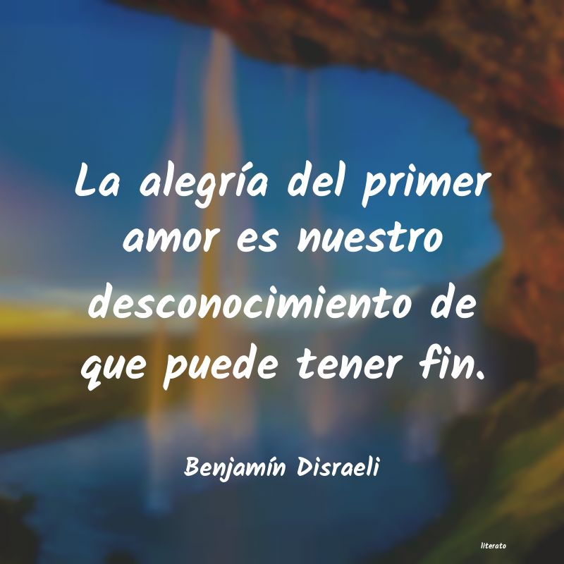 Frases de Benjamín Disraeli