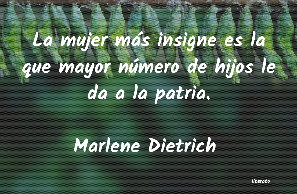 frases de Marlene Dietrich