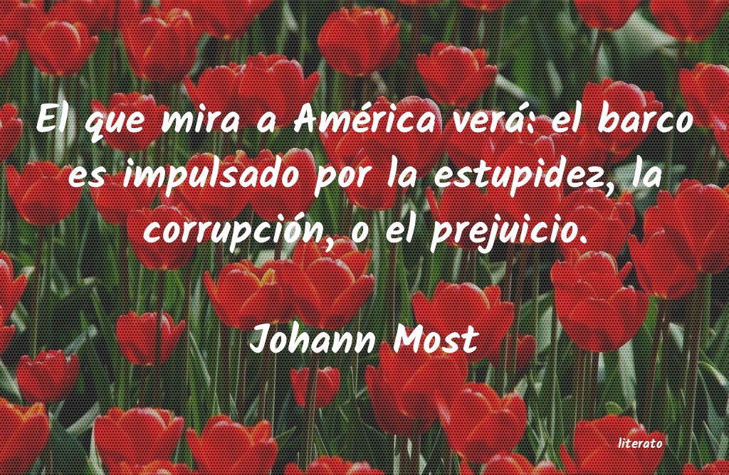 frases de Johann Most