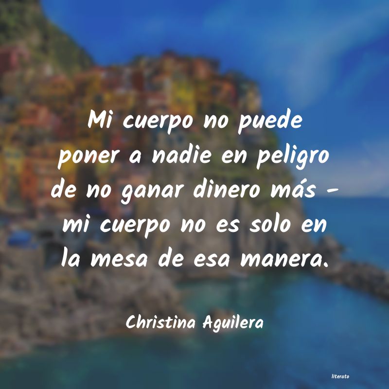 Frases de Christina Aguilera
