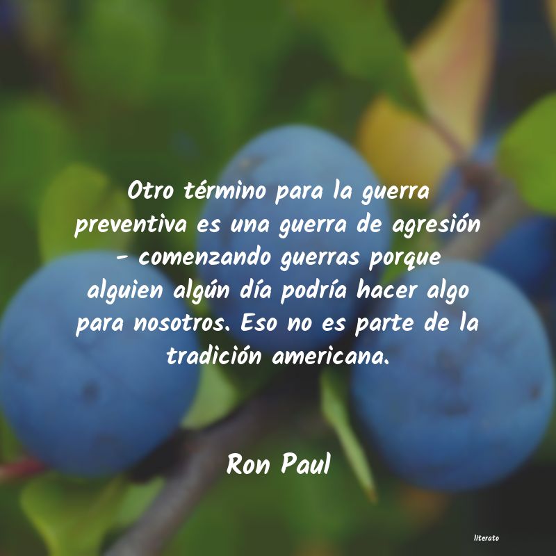 Frases de Ron Paul