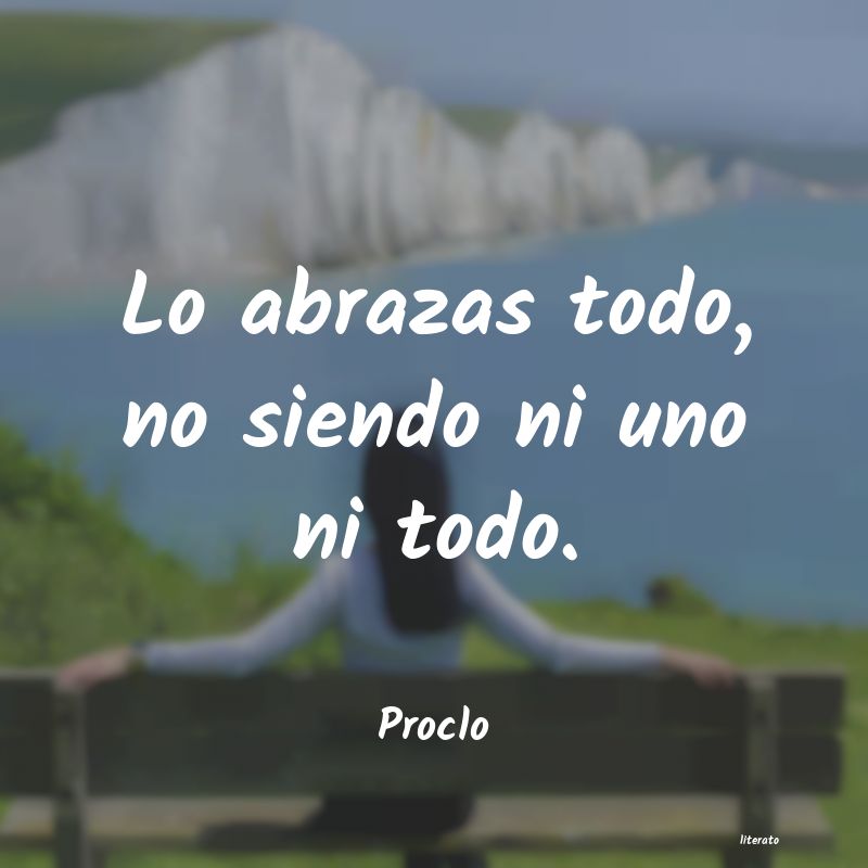 frases de Proclo