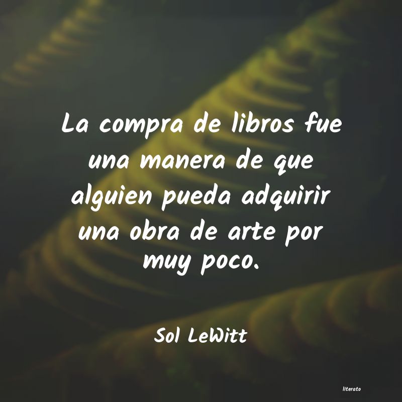 <ol class='breadcrumb' itemscope itemtype='http://schema.org/BreadcrumbList'>
<li itemprop='itemListElement'><a href='/autores/'>Autores</a></li>
<li itemprop='itemListElement'><a href='/autor/sol_lewitt/'>sol lewitt</a></li>
</ol>
