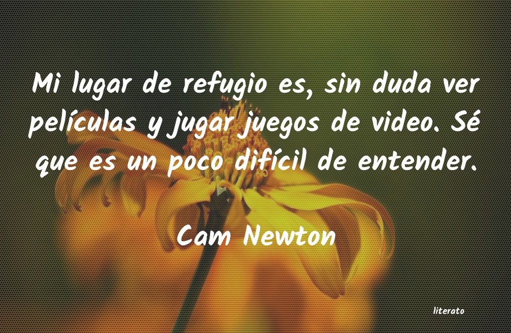 frases de Cam Newton