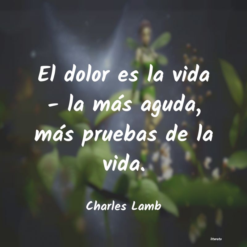 Frases de Charles Lamb