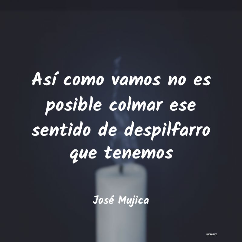 frases de José Mujica