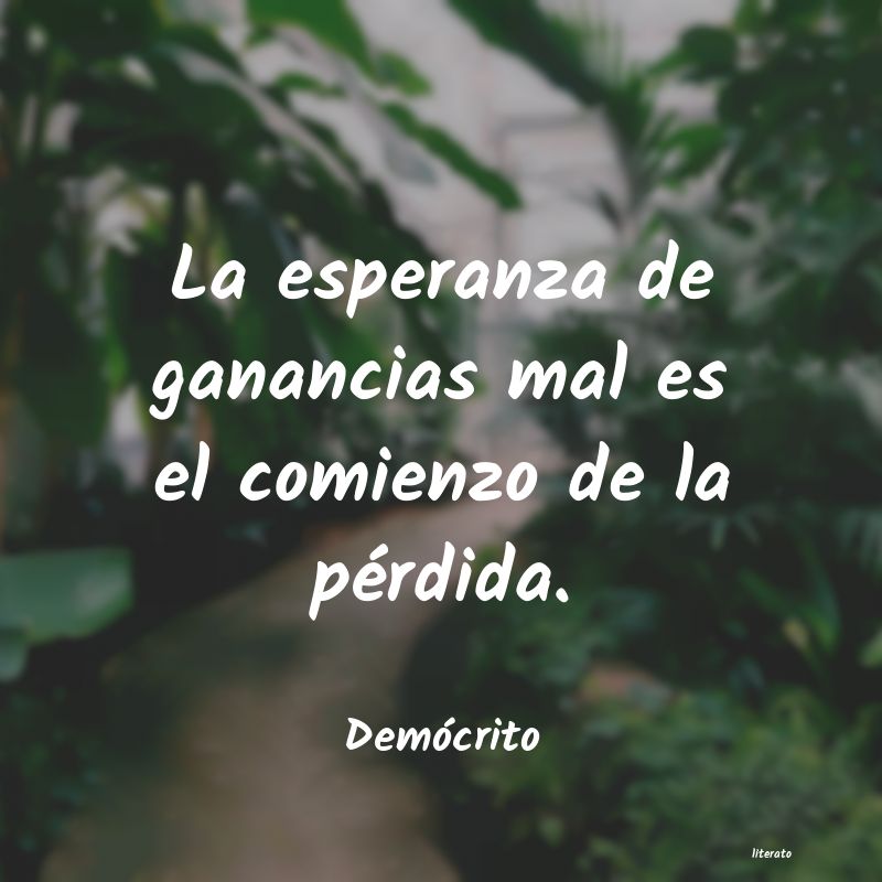 frases de Demócrito