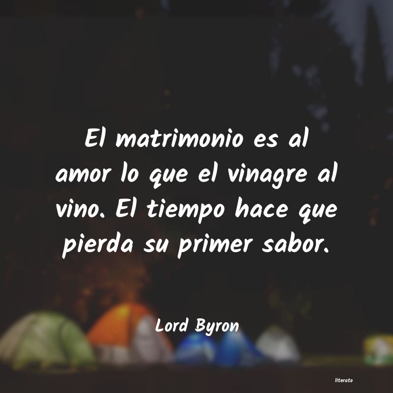 frases de Lord Byron